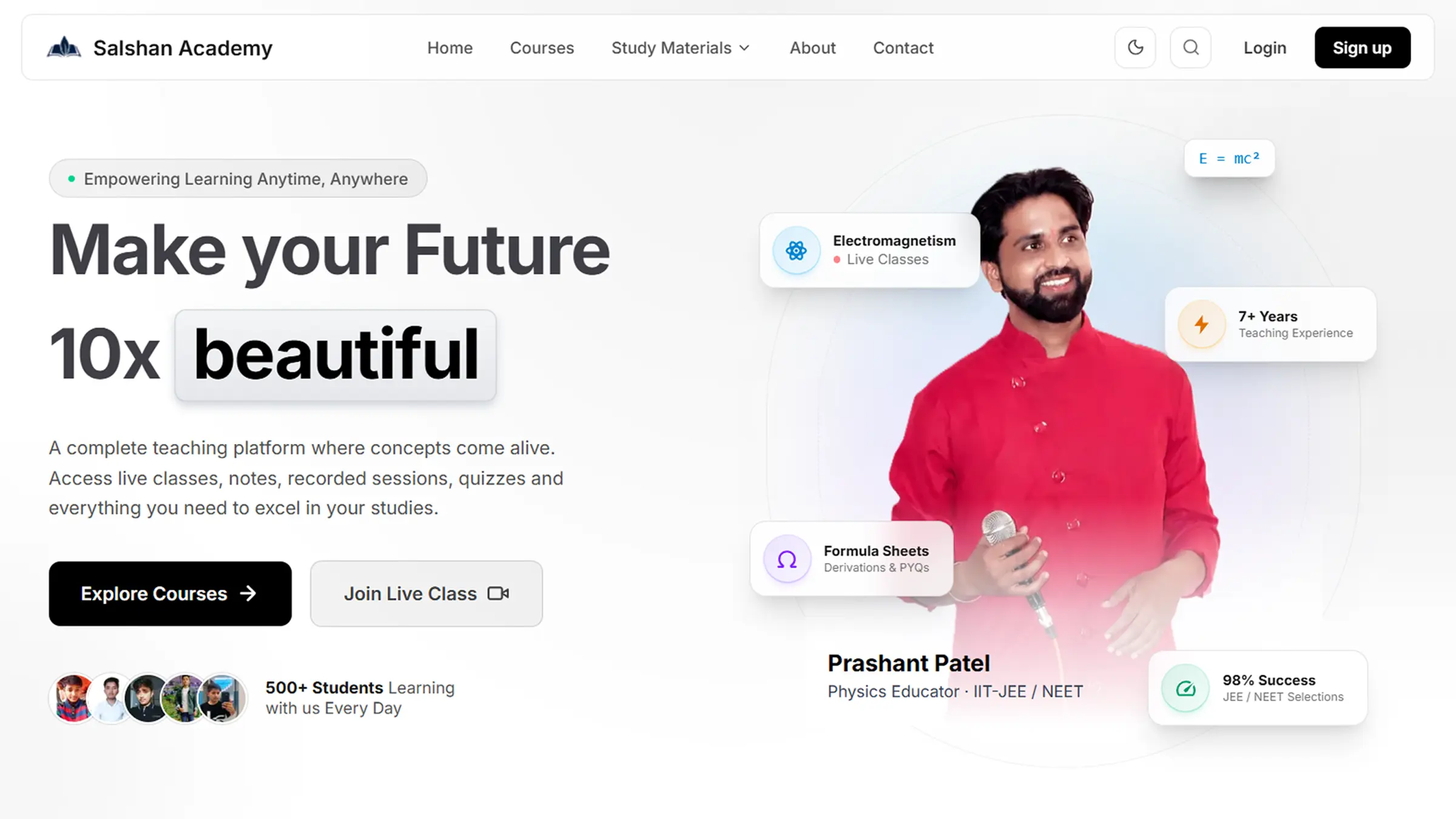 Salshan Academy screenshot